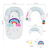 2-in-1 Tummy Tummy Lovvie & Joy Time Mat & Seated Support Pillow,Baby Time Pillow Support for Newborns and Older