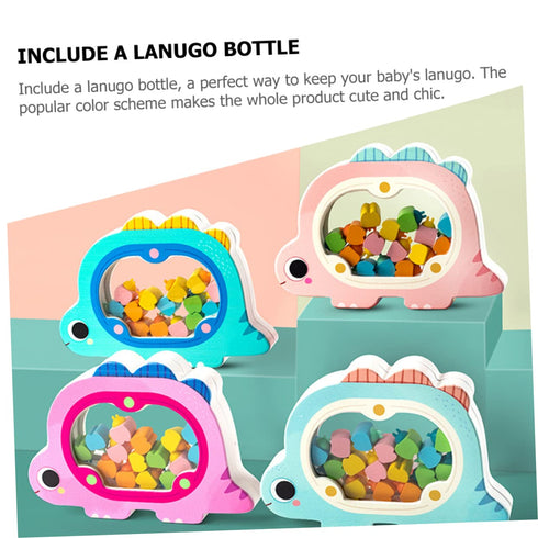 Cartoon Wooden Boys and Girls Tooth Storage Girl Teether First Teeth Container