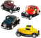 KiNSMART 1932 Ford 3-Window Coupe 1:34 Scale 5" Red Die Cast Metal