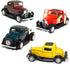 KiNSMART 1932 Ford 3-Window Coupe 1:34 Scale 5" Red Die Cast Metal