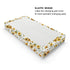 Summer 32''x16'' Watercolor Yellow Sunflowers Changing Pad Covers Boho Sunflowers Leaves Baby Changing Table Sheets