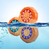 Magic Bean Rotating Brain Teaser Finger Puzzle Toy, Handheld Spinner Stress Relief Game for Kids Ages 3 and Up (Blue)