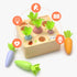 KMTJT Montessori Toys for 1 2 3 Year Old Toddlers, Macron Carrot Harvest Game Wooden Educational Learning Gifts