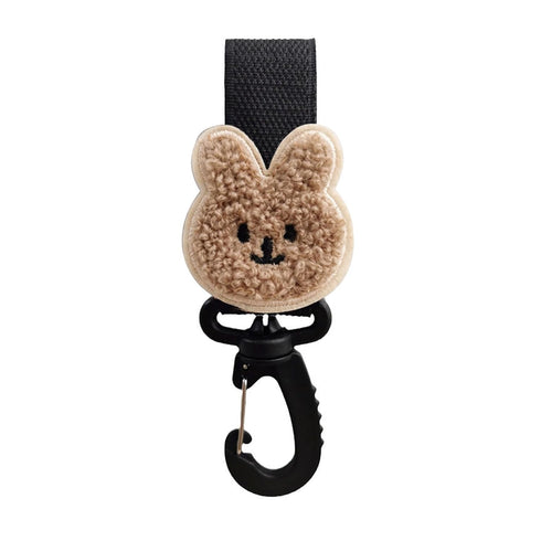 PLCPDM Pram Pet Cart Hook Hooks Strap with Clip for Hanging Diaper Bag