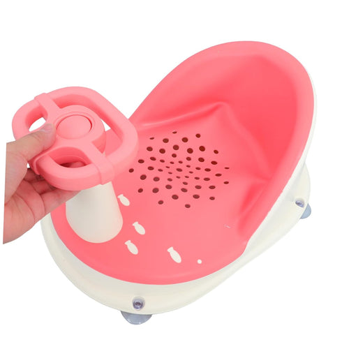 HAKIDZEL Bath Seat Featuring Strong Suction Cups and Non-Slip Base Bathtub Chair for Bathing Comfortable Sitting
