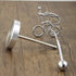 Steel Balance Toy, Kinetic Art Tumbler Toy for Decompressive Science Psychology Home Office Desk Decor