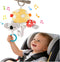 littlove Musical Baby Pull Vibration Toy for Car Seat 6-12 Months, Travel Sensory