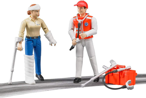 62710 Set Bruder bworld Figure Ambulance Toy Figure
