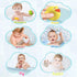 6-12 12-18 6PCS 1-3 Bath Toys Toddler No Hole Bath Tub Toys for Baby Months Toys Months Animal Floating Bathtub Toys