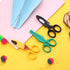 3 Pcs Toddler Safety Scissors for Kids, Plastic 4.7" Preschool Training Blunt Tip Art Craft Scissors