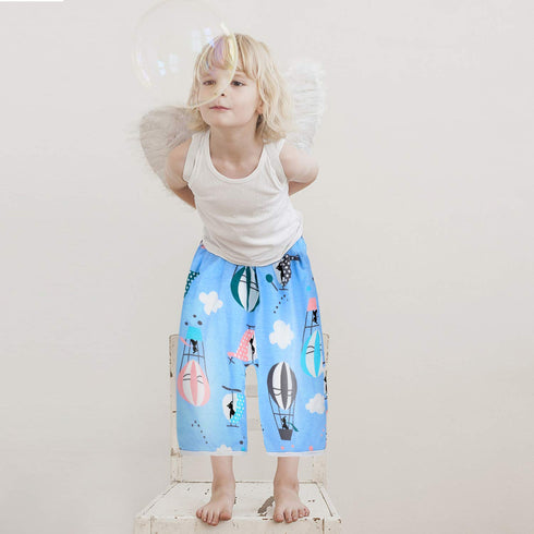 2-Pack Waterproof Cloth Diaper Pants for Potty Training - Ideal for Boys and Girls