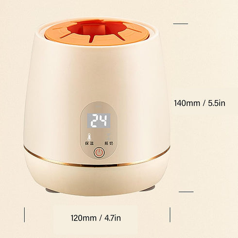 Heat Retaining Infant Bottle Warmer - Efficient Milk Heating for Home Use