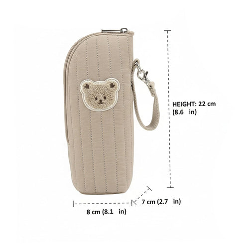 TusaMer Insulated Baby Bottle Bag Portable Baby Bottle Carrier for Stroller Travel and Daycare Insulated Bag Temp