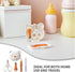 Set 4pcs IMIKEYA Nail Clippers and Scissors for Newborns - Grooming Kit with Nail File Protective Care Tools for Home