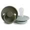 Frigg Rope SilkySoft Silicone Baby Pacifier | Made in Denmark | BPA-Free