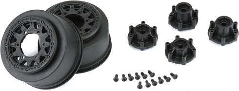 Pro-line Racing Raid 2.2/3.0 Black 6x30 Whls SC F/R RC Tire PRO278503