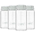 COMI Natural Glass Baby Bottle,Standard Neck Breastmilk Storage Bottle for Fridge,Breast Milk