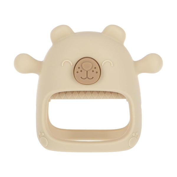 Nuby Silicone Wrist Teething Mitten - Baby Teether Ring - 3+ Months