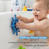 1 Baby Suction Spinner Toys for Bathtub, Silicone Toddler Bath & High Chair Toys for Year Old Boy/Girl Birthday Gift