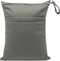 Wet Dry Bag for Baby Cloth Diapers, Waterproof Reusable with Two Zippered