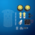 EMO Smart Robot Car Chassis Kit, with Motors, Speed Encoder and Battery Box for DIY Projects