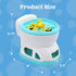 JOYIN Bubble Machine Automatic Bubble Gun Blower with 4oz Solution for Kids, Bubble Party Favors for Summer Fun