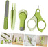 VANZACK Set Trimmer Nail Clipper Fingernail Clippers Newborn Nail Kit with Safety Guard Portable Healthcare