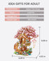 Set, 1149 (1381) Japanese Sakura Tree House Building Blocks Pink Cherry Tree Bonsai Creative Architecture, Home Decor