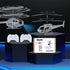 Generic Girls,2 Pack 2 6-8 Remote Control Helicopter for Kids Boys Military Toys Attack Helicopter,Army Style Model RC