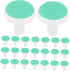 Healeved Electric Nail File Pads Nail Trimmer Replacement Pads Grinding Heads for