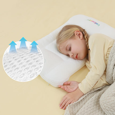 Hebove 1-3 3 Kids Pillow, Kids Pillows for Sleeping, Baby Pillow, Toddler Pillows, Baby Pillows for Sleeping
