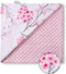 Malabar Baby Organic Cotton Reversible Muslin Snug Blanket, Luxurious Everything Baby Receiving