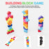 120Pcs 4 1 6 4+ Wooden Block Stacking Games Fast-Paced Building Block Game More Ways to Play for Party Game Night