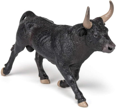 Papo Hand-Painted Figurine Farmyard Friends Camargue Bull - 51182 Collectible for Children Ages 3 and Up
