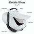 Summer Muslin Car Seat Covers for Babies, Baby Car Seat Cover for Boys Girls with Breathable Window, Lightweight Infant