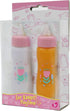 2+ JC Toys Deluxe Disappearing Magic Bottles | Fits All Dolls | Milk and Juice | Flower Theme | Ages , Pink