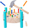 QZJVKBXY Wooden Baby Workbench Pounding Hammer Toy for Toddlers,STEM Educational Preschool Learning Toys