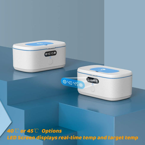 Bellababy Wipe Wamer for Vehicle and Home Use, Baby Wet Wipes Dispenser and Diaper Wipe Warmer with Night