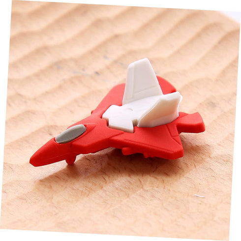 TOYANDONA Aircraft Eraser Toy, 36 Pcs Eraser Prizes for Mini Puzzles, Cartoon Helicopter Erasers