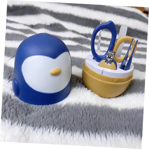 SHOWERORO Newborn Nail Care Kit with Scissors and Tweezers