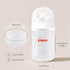 Pigeon PP Nursing Bottle Wide Neck, 5.4 Oz (Pack of 4), Natural Feel, Easy to Clean, Includes 4pcs SS Nipples (0m+)