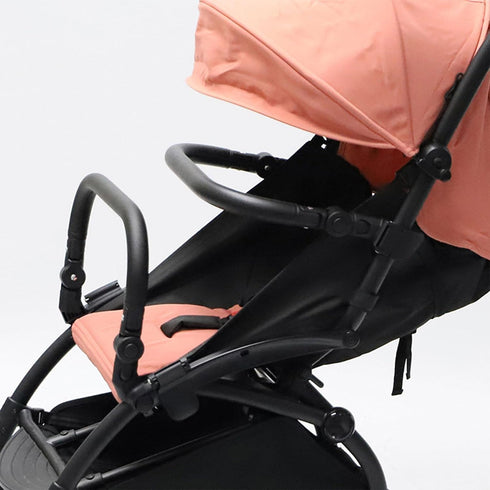jojobasec Pram Infant Pushchair Armrest Bumper Baby Stroller with Adjust Angles Stroller Accessories