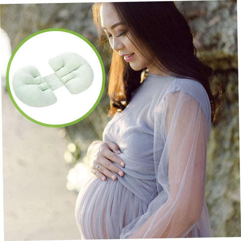 Mobestech Pregnancy Waist Support Pillow Multifunctional Lumbar Cushion for Pregnant Women Comfortable Shaped Abdominal