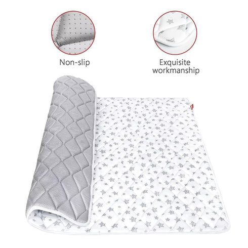 71''x59'' Moonsea Premium Foam Baby Play Mat, Playpen Mat, One-Piece Crawling Mat for Babies, Infant and Toddler, Baby