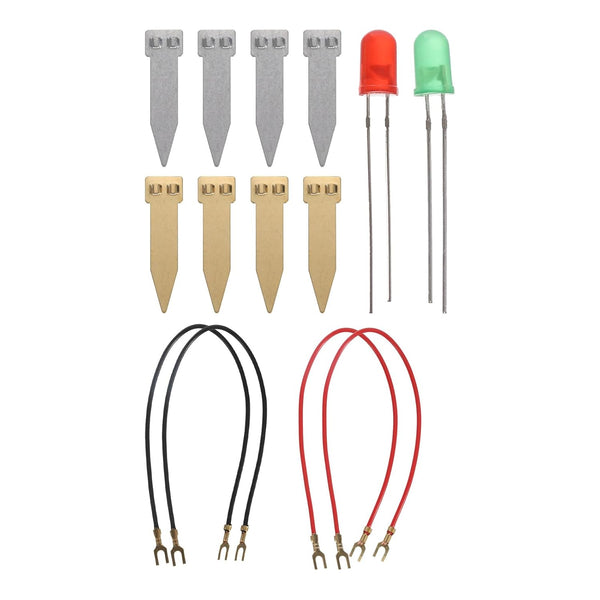 PATIKIL Fruit Battery Science Kit - 2 Set DIY Experiment with Orange, Potato, Lemon for Educational Lab