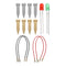 PATIKIL Fruit Battery Science Kit - 2 Set DIY Experiment with Orange, Potato, Lemon for Educational Lab
