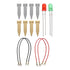 PATIKIL Fruit Battery Science Kit - 2 Set DIY Experiment with Orange, Potato, Lemon for Educational Lab