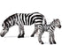 Gemini&Genius Zebra Toys - Wild Life Zoo Animal Figurines, African Jungle Animal