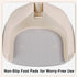 Generic 6-36 40x34x13cm) Baby Bath Stand Adjustable Height Foldable Support Plastic Bathing Rack for Infants Toddlers