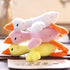 White Plush Duck Car Keychain, Cotton Filling Stuffed Animal Fluffy Duck Plushie